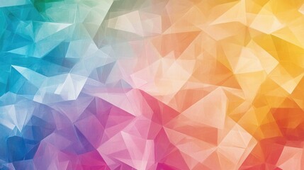 Aufkleber - Fantasy abstract illustration featuring a colorful geometric pattern perfect for use as a mosaic wallpaper background texture or in website and poster designs
