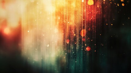 Poster - Abstract background art featuring a blend of colors light distribution bokeh effects and a blurred aesthetic