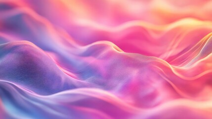 Poster - Colorful abstract geometric texture vibrant blurred backdrop gradient wallpaper dynamic illustration flowing pattern for themes textiles garments or decorative designs