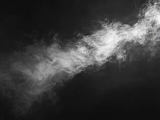 Poster - Abstract smoke texture effect on a dark background