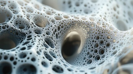 Aufkleber - An abstract fractal design created by computer generation showcasing a never ending pattern that exhibits infinite complexity and self similarity at various scales