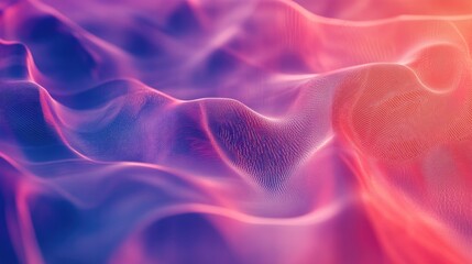 Poster - Abstract geometric texture modern blurred backdrop gradient design wave wallpaper flowing illustration suitable for artwork presentations postcards or concept designs