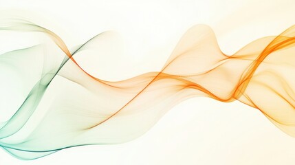 Poster - Soft pastel waves gracefully intertwine, creating a calming backdrop that inspires tranquility and a sense of harmony. Generative AI