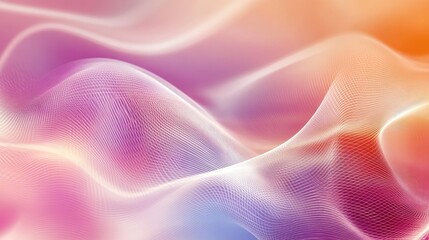 Poster - Abstract geometric texture with trendy blurred background featuring a gradient pattern and wave design suitable for graphics presentations posters or layout concepts