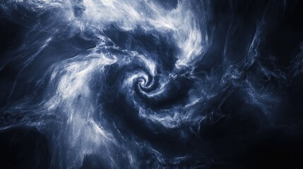 Poster - Abstract spiral galaxy background