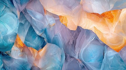 Poster - Abstract polygonal texture background featuring a geometric marble pattern Suitable for graphic design printing or wallpaper use Futuristic artwork with swirling triangle elements