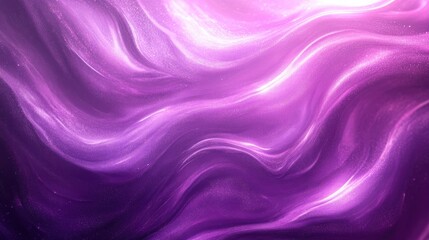 Poster - Abstract violet decorative glow pattern