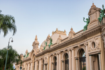 the monte carlo casino, principality of monaco