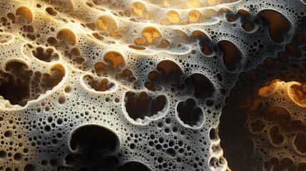 Aufkleber - An abstract computer generated fractal design showcasing an endless infinitely complex pattern that exhibits self similarity across various scales