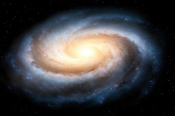 Aufkleber - A Breathtaking Depiction of the Milky Way Galaxy Crafted With Crushed Glass Capturing Cosmic Beauty