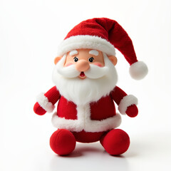 Aufkleber - santa claus isolated on white