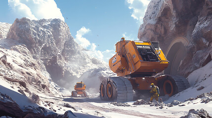 Poster - Innovative mining using advanced technologies and sustainable practices to extract resources responsibly