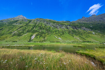 lake in the mountains