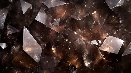Poster - Smoky quartz texture background