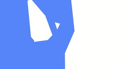 Poster - Animation of solid blue background with subtle texture, creating a simple backdrop.