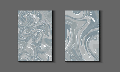 Wall Mural - liquid dynamic gradient color waves geometric background .fluid marble texture set and fluid acrylic