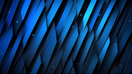Poster - minimalist background vector with red and blue lines, dark navy blue background, gradient color, geo