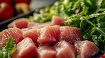 Poster - Canned tuna fillet for salad