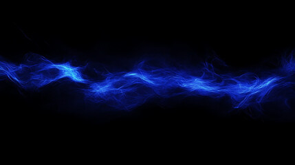 Fototapete - Lightning, blue lightning background, black and dark background, dark abstract background, blue lightnings, electric lightings