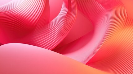 Poster - Abstract 3D background with geometric shapes for contemporary decor created through rendering