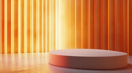 Poster - Premium luxury podium studio background for product showcasing Abstract 3D rendered background scene for product promotion