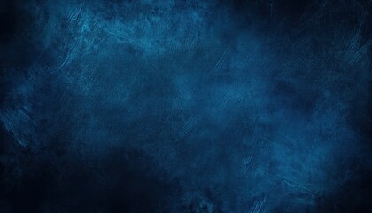Aufkleber - Deep Blue Textured Background with Subtle Scratches