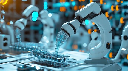 Poster - Robotic Arm Filling Multiple Vials in a Factory Setting