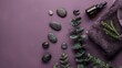© Kelumlakmal - spa stones and towel