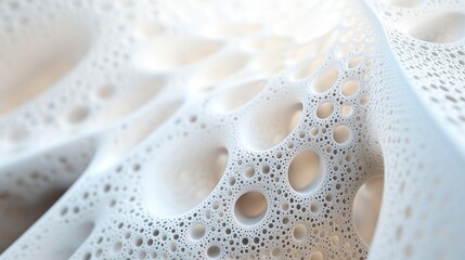 Poster - Abstract fractal background in a computer generated image with ample space for text or other elements