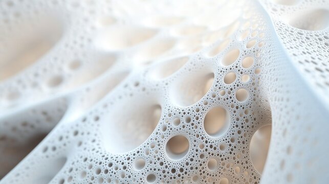Abstract fractal background in a computer generated image with ample space for text or other elements