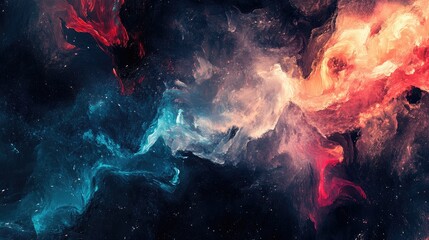 Poster - Abstract creative background template