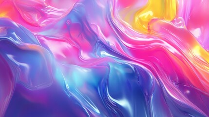 Poster - Abstract background design with vibrant colors and fluid shapes creating an artistic and modern atmosphere