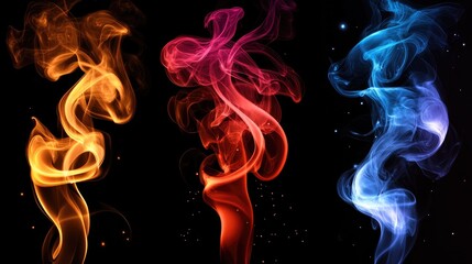 Poster - Smoke element patterns