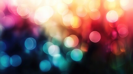 Poster - Abstract gradient with multiple colors featuring a defocused blur effect