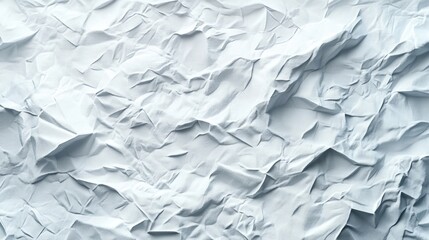 Poster - Abstract white background featuring a low poly design with a crumpled paper effect 3D illustration