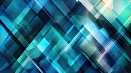 Poster - Abstract geometric background design