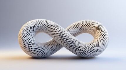 Poster - 3D representation of a torus knot