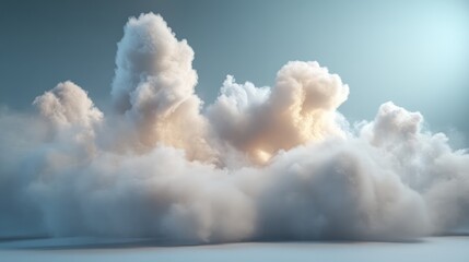 Poster - Cloud download graphic elements for your creative projects