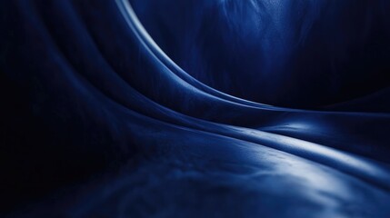 Leinwandbilder - Abstract Dark Blue Background Design with Graphic Elements