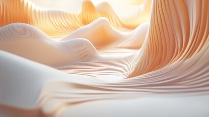 Fototapete - Minimalist abstract futuristic backdrop