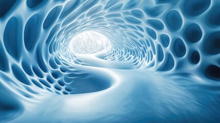 Leinwandbilder - Abstract background created through 3D illustration and rendering techniques