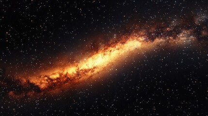 Aufkleber - 3D cartoon rendering of the Milky Way