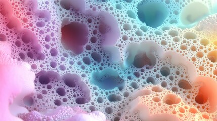Leinwandbilder - Abstract fractal background created in 3D cartoon rendering