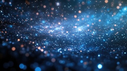 Aufkleber - Stars of a planet and galaxy in free space rendered in 3D cartoon style