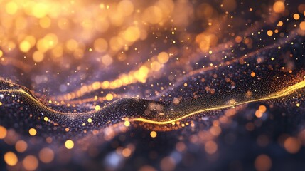 Aufkleber - Abstract texture with a light bokeh background in a 3D cartoon rendering