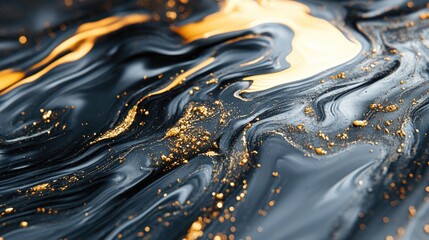 Aufkleber - Macro abstract texture background created with 3D cartoon rendering technique featuring acrylic colors in water and oil