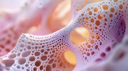 Aufkleber - Abstract fractal patterns and shapes in a 3D cartoon rendering Infinite universe with a mysterious psychedelic relaxation pattern Dynamic flowing natural forms and sacred geometry featuring mystic