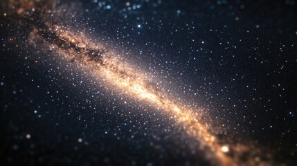 Aufkleber - The magic of the Milky Way in a 3D cartoon rendering