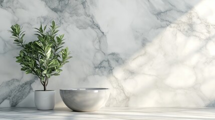Poster - 3D rendering of a marble background