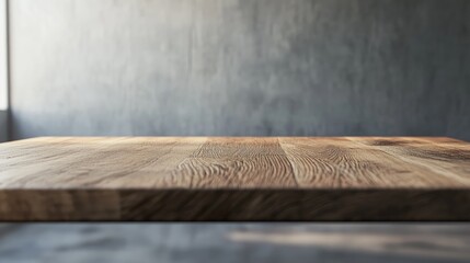 Poster - Empty tabletop in 3D rendering
